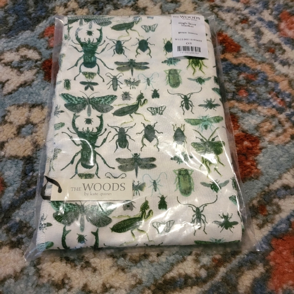 Kate Quinn The Woods single layer blanket